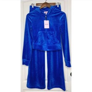 Y2K Juicy Couture Blue Velour Sweatsuit NWT!!!!
